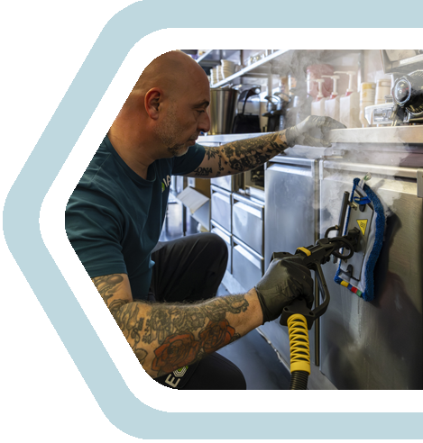 ECIA specialistische reiniging van de keuken